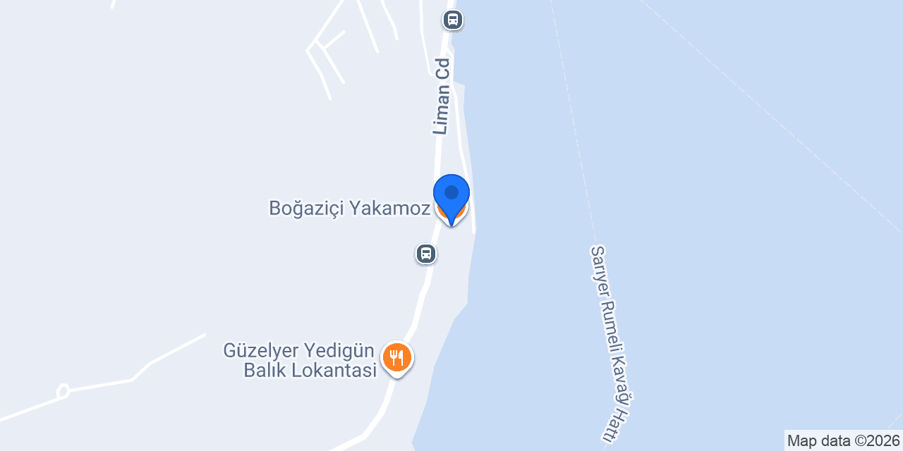 Boğaziçi Yakamoz konumu