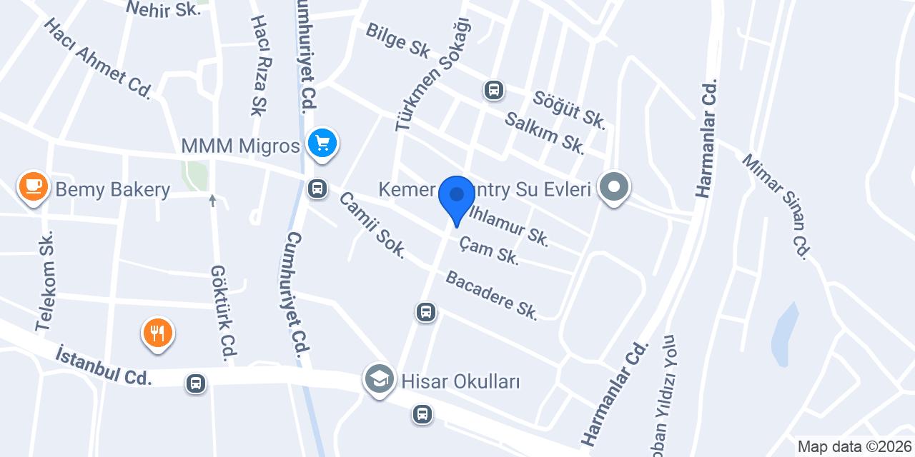 BELLA VİSTA GÖKTÜRK konumu