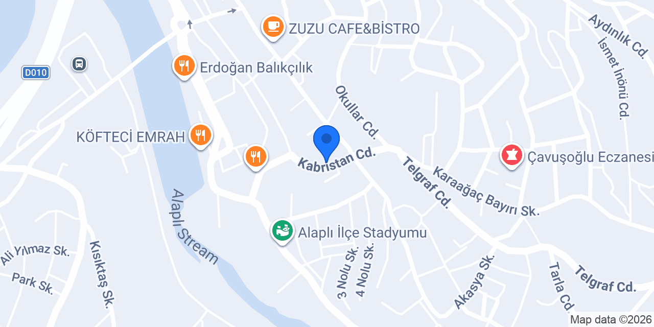 Dönerci Cengiz Usta konumu
