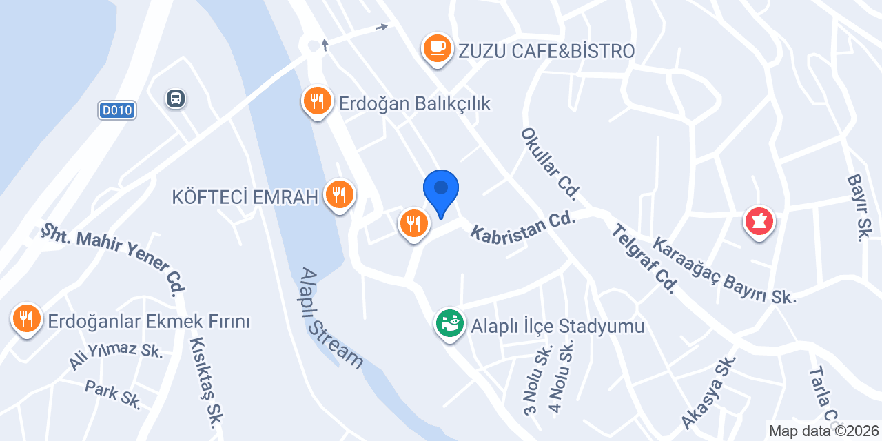 ERFA TİCARET NALBUR konumu