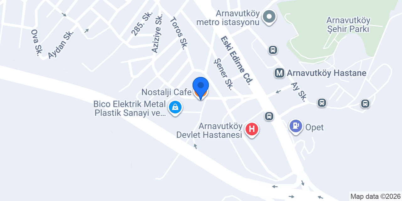 Nostalji Cafe konumu