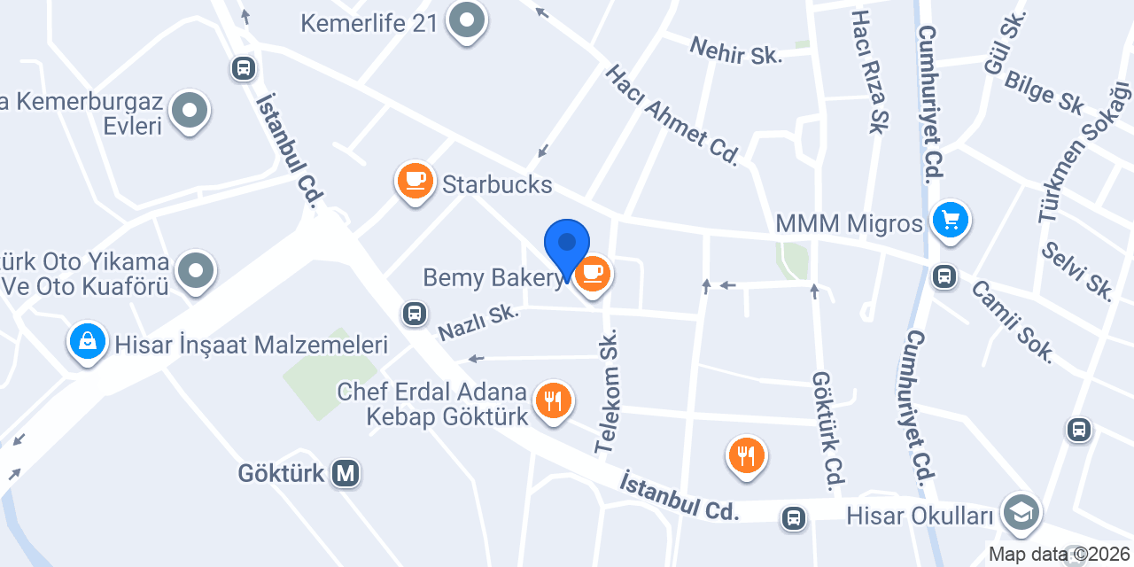 Das Café konumu