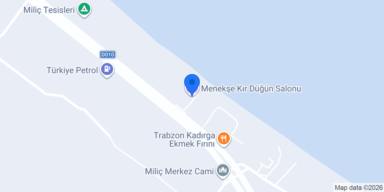 Menekşe Kır Düğün Salonu konumu