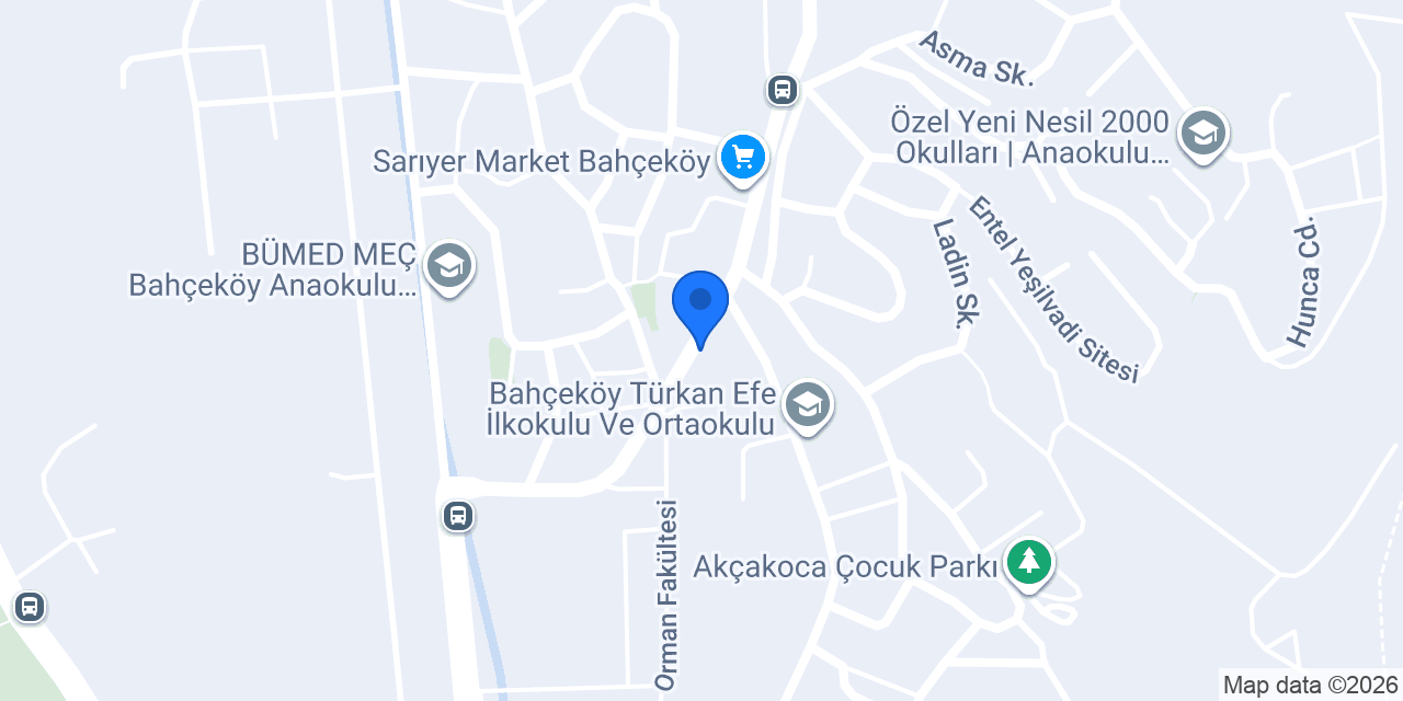 Mina Optik ve Lens konumu