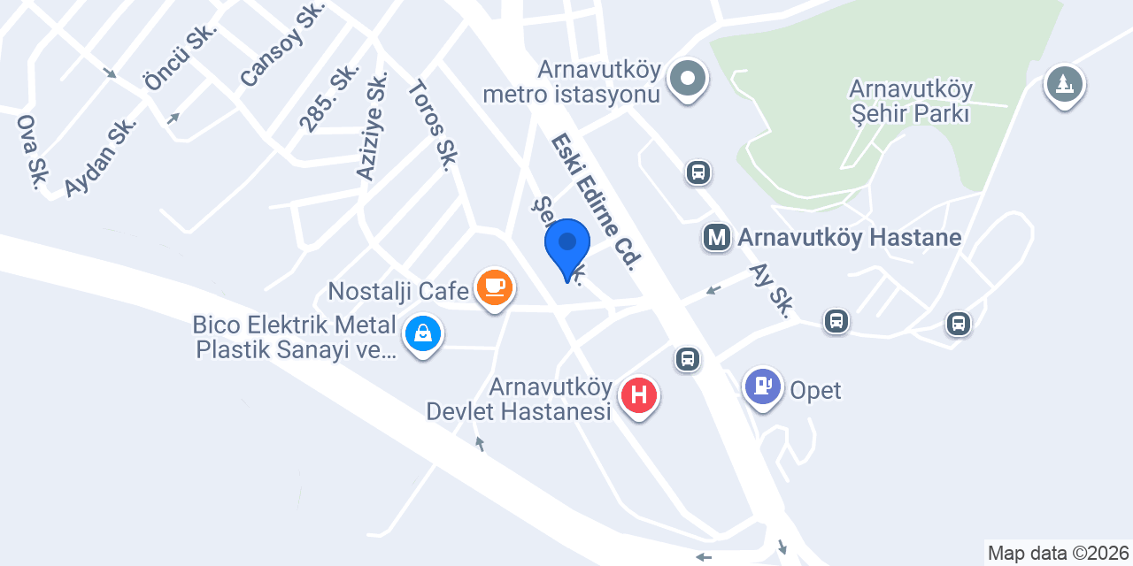 melek optik konumu