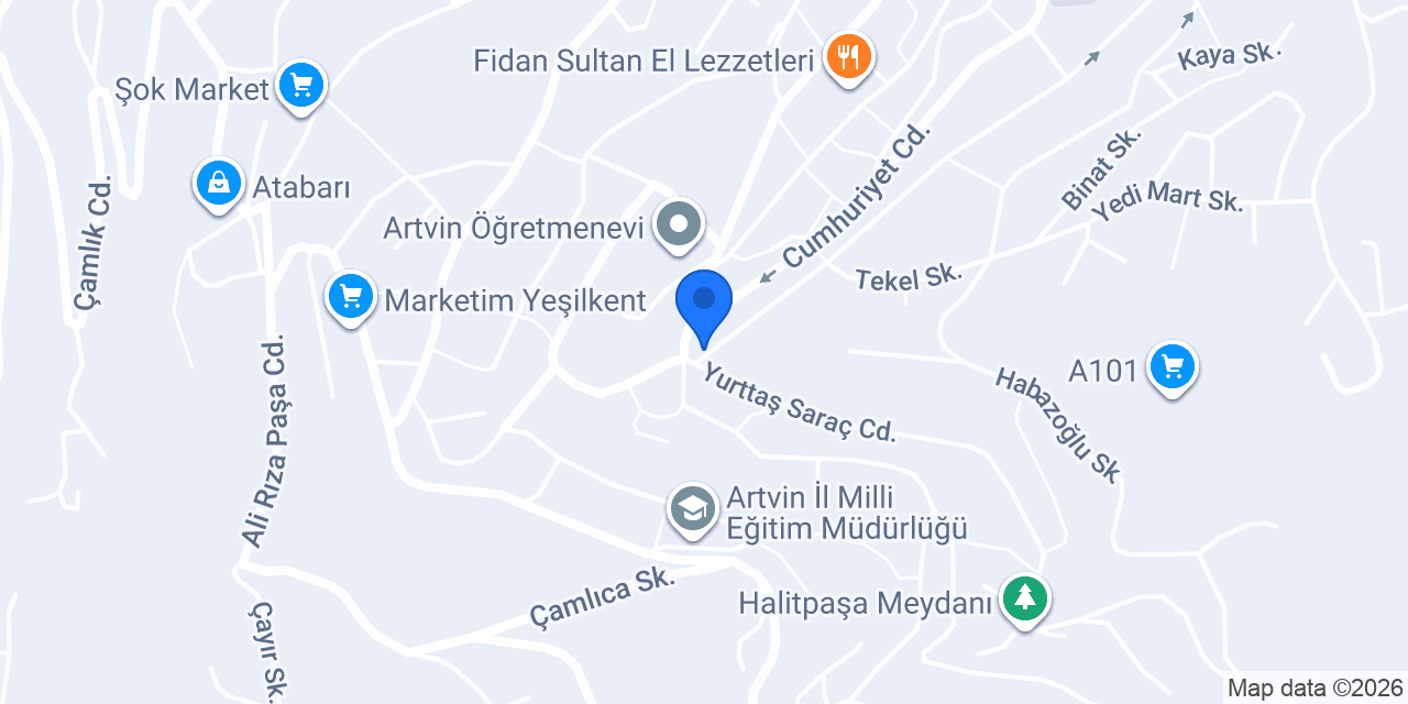 Livane Eczanesi konumu