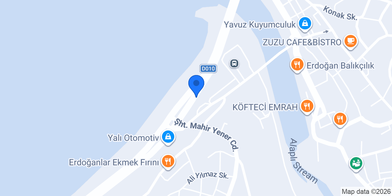 Uğur Aile Restoran konumu