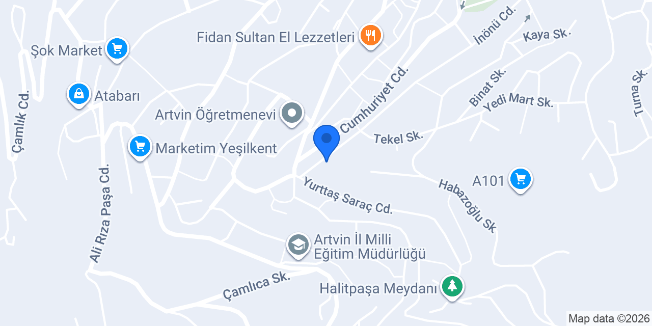 Hanımeli Ev Yemekleri konumu