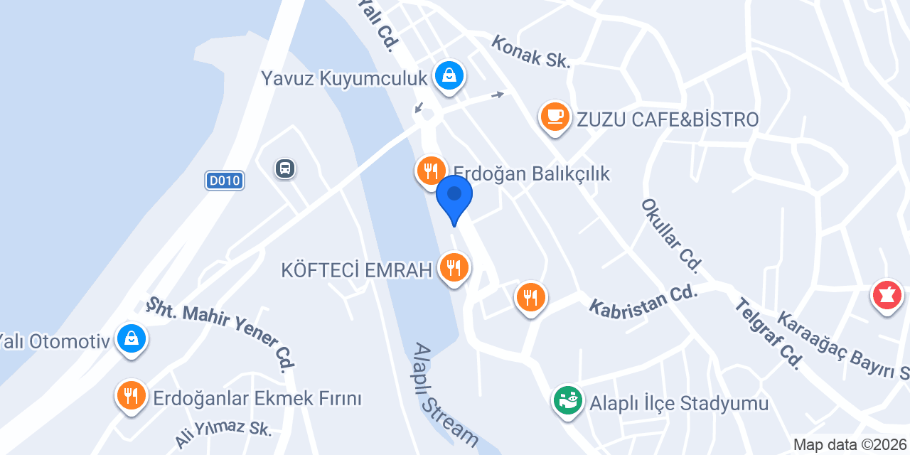Alaplı Semercioğlu Köfte Salonu konumu