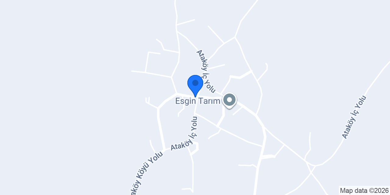 Ataköy Köyü Muhtarlığı konumu