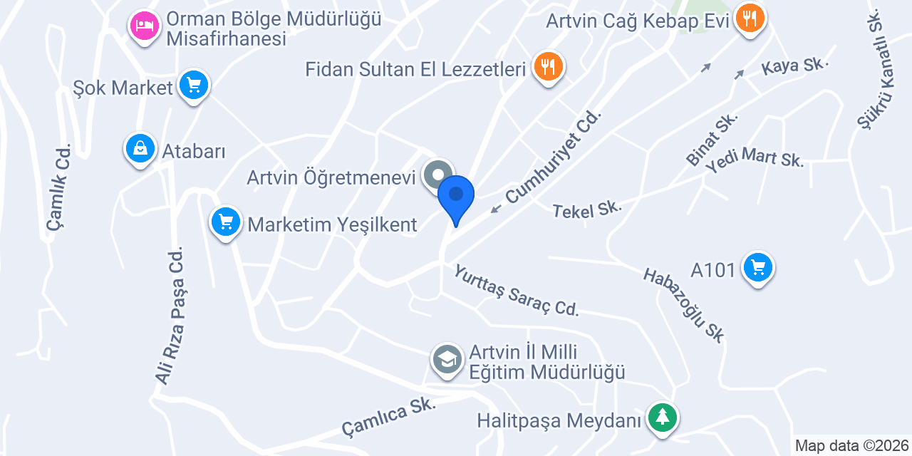 Cadı Kazanı konumu