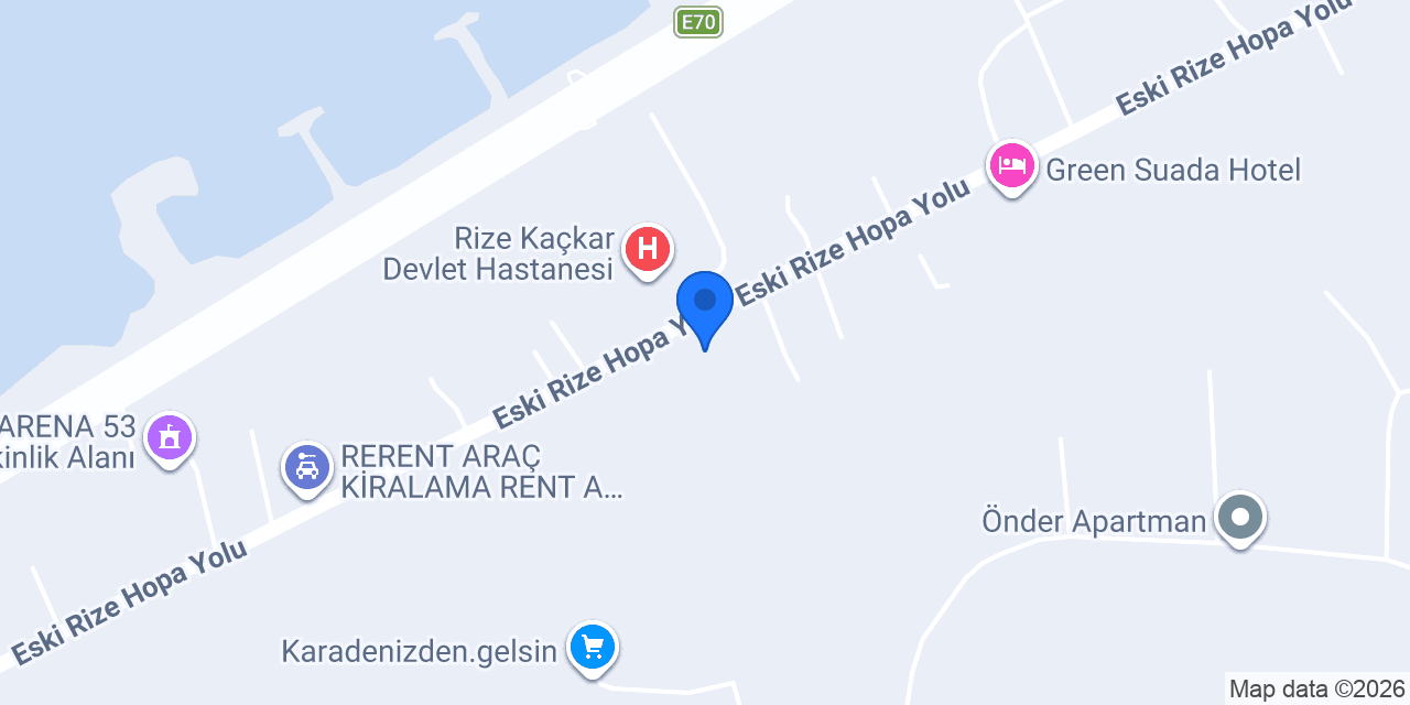 Gökkuşaği konumu
