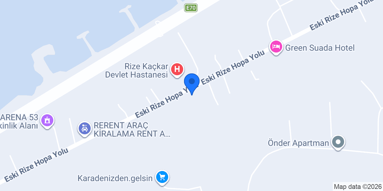 MERKEZ ECZANESİ konumu