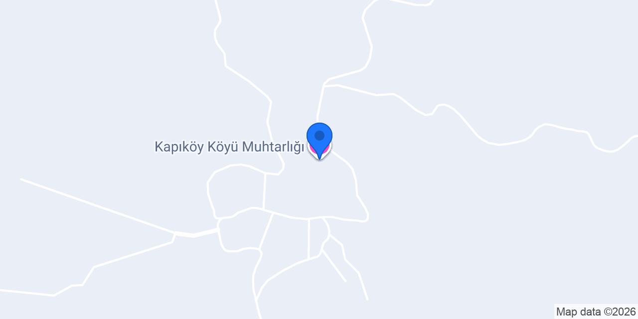 Kapıköy Köyü Muhtarlığı konumu