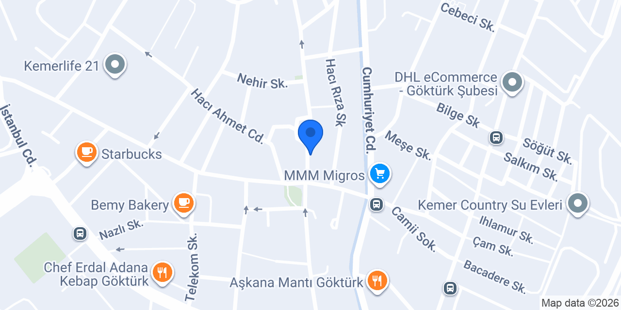 Tuna Fırın konumu