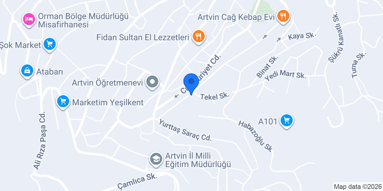ÇELİK&BUDAK HUKUK BÜROSU konumu