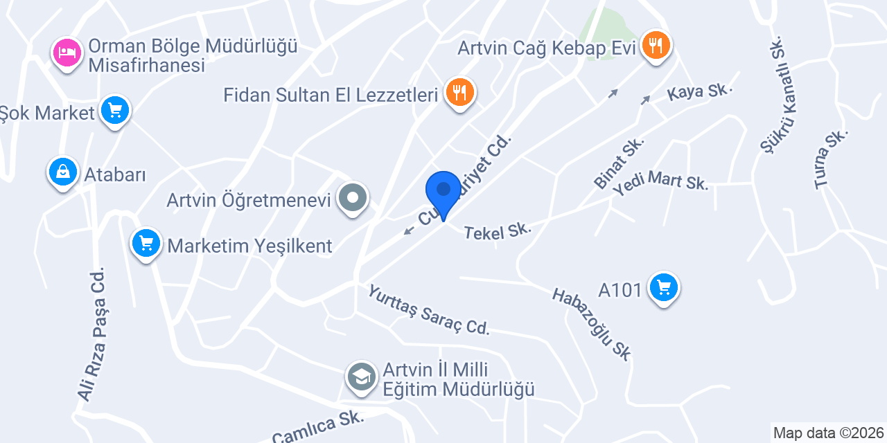 Kaya Ticaret konumu