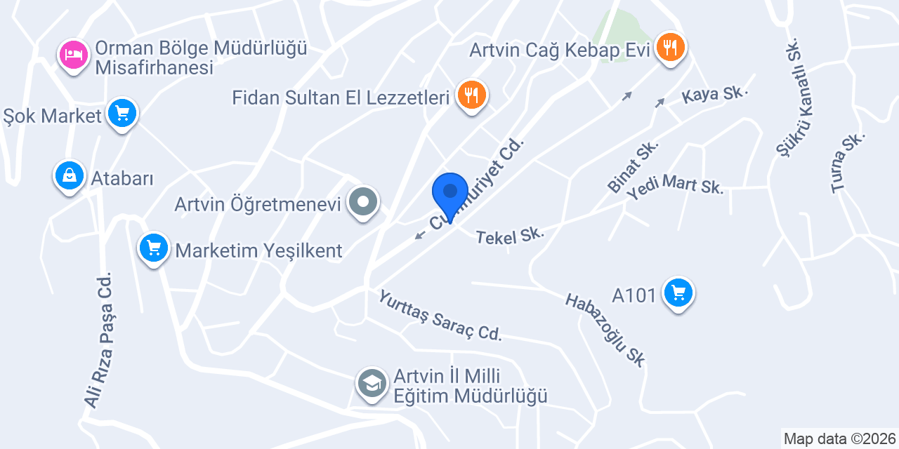 Avukat Ali Uğur Çağal konumu
