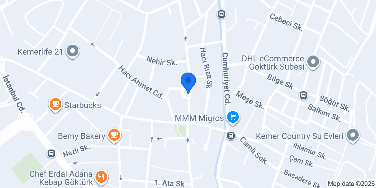 Oses Çiğ Köfte konumu
