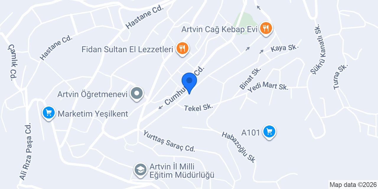 Akın Eczanesi konumu