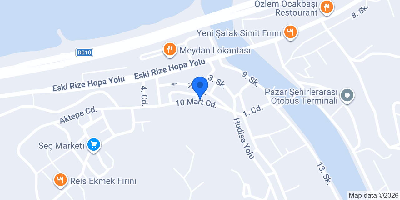 Toma Bayan Kuaförü konumu