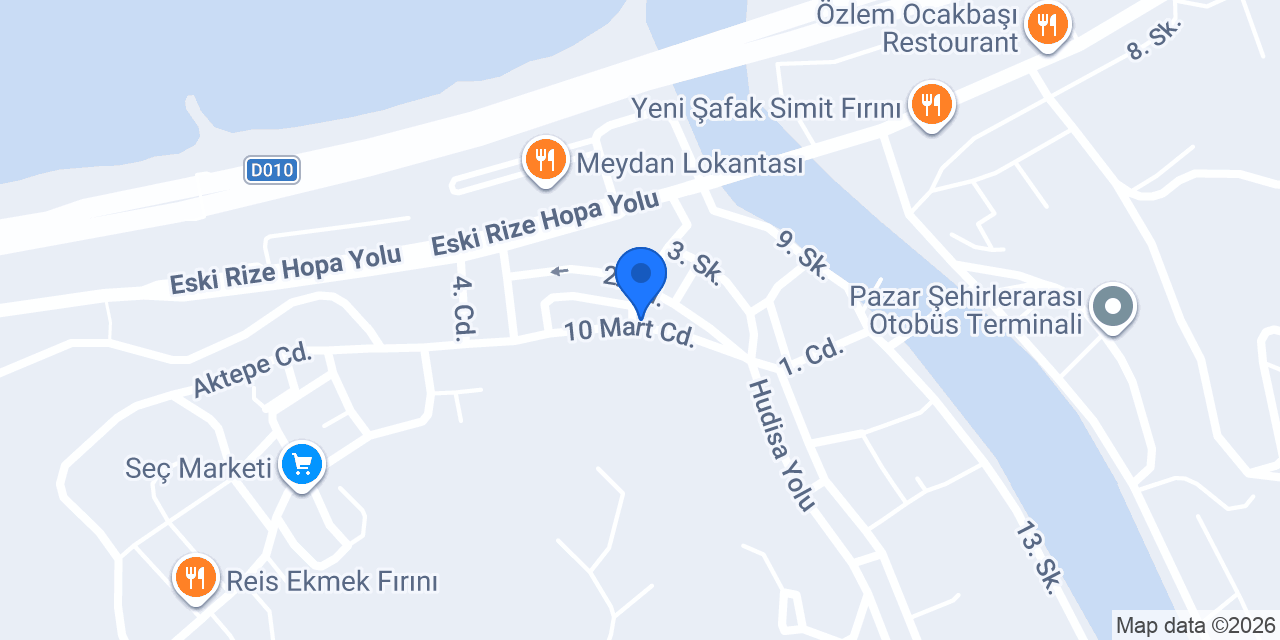İndaloglu Ticaret konumu