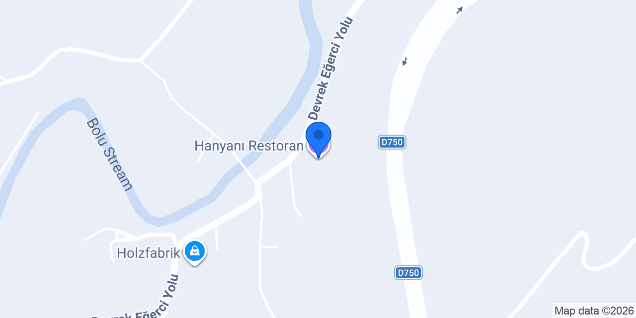 Hanyanı Restoran konumu