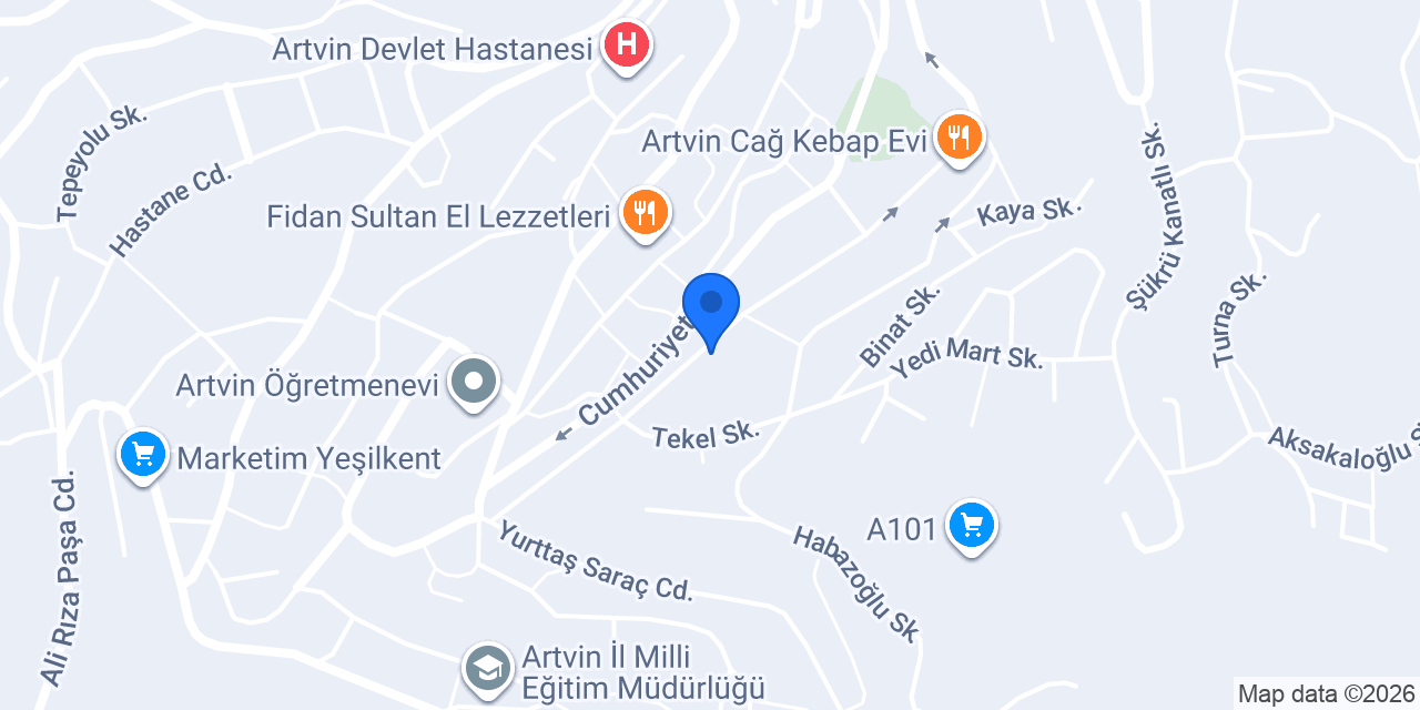 İlayda Bayan Kuaförü konumu