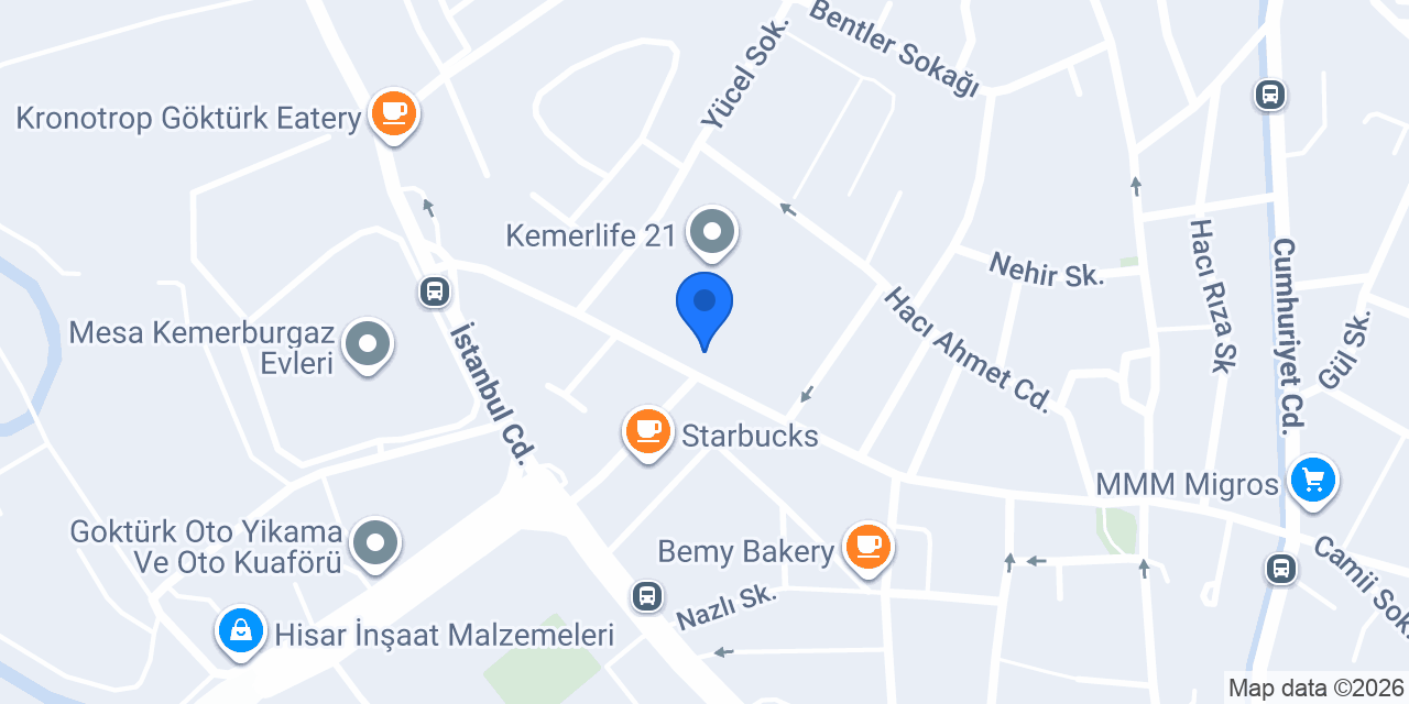 Pelit Pastanesi Göktürk konumu