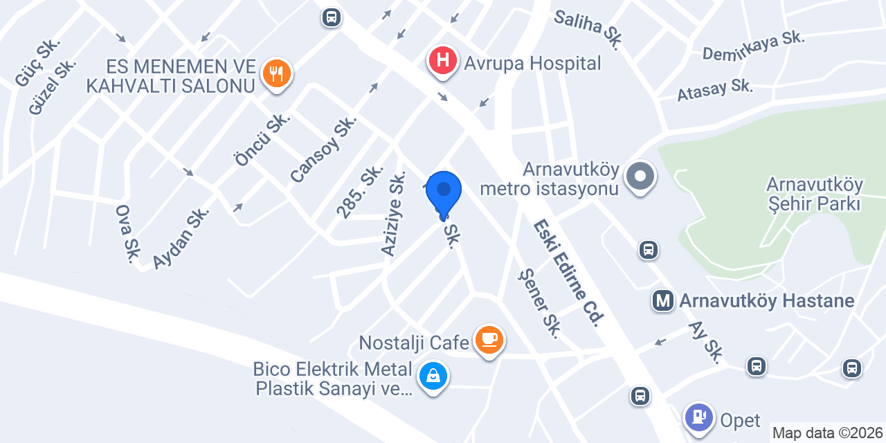 Efser Halı Yıkama konumu