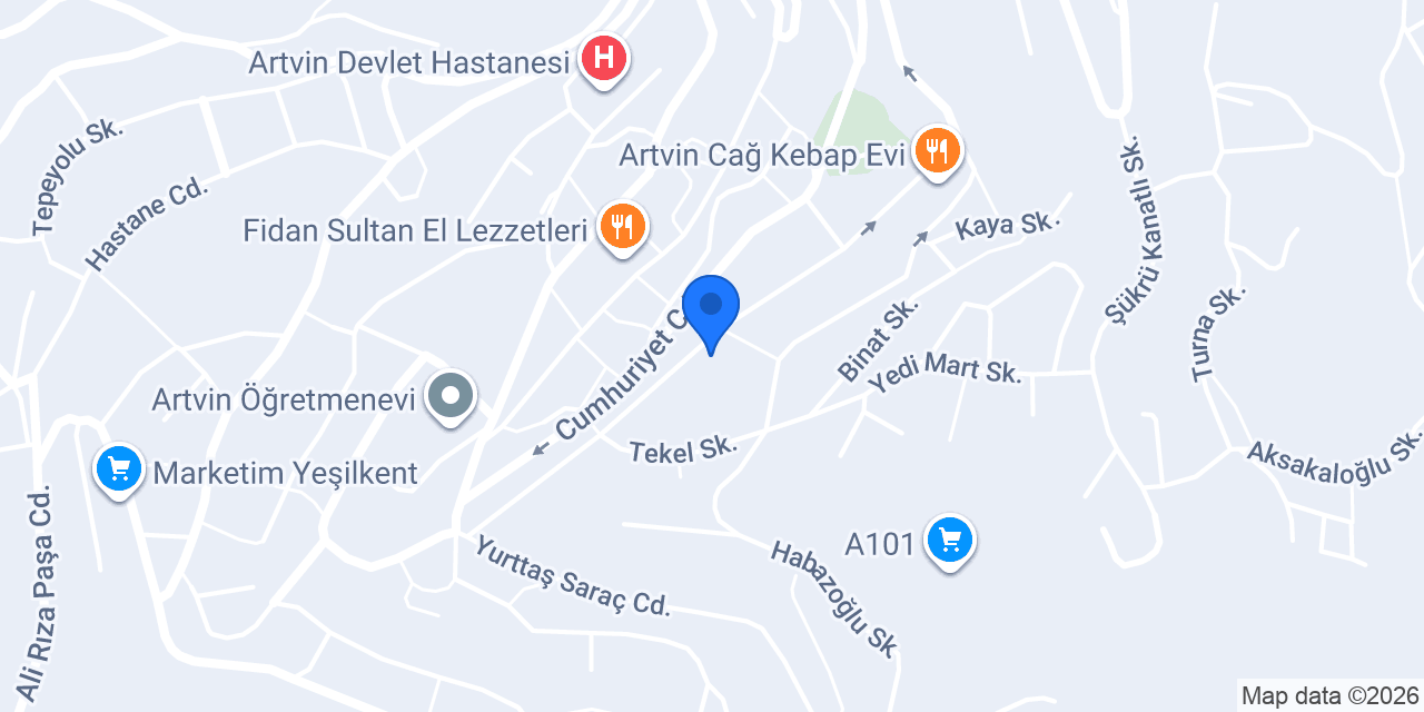 Mavi Bilişim konumu