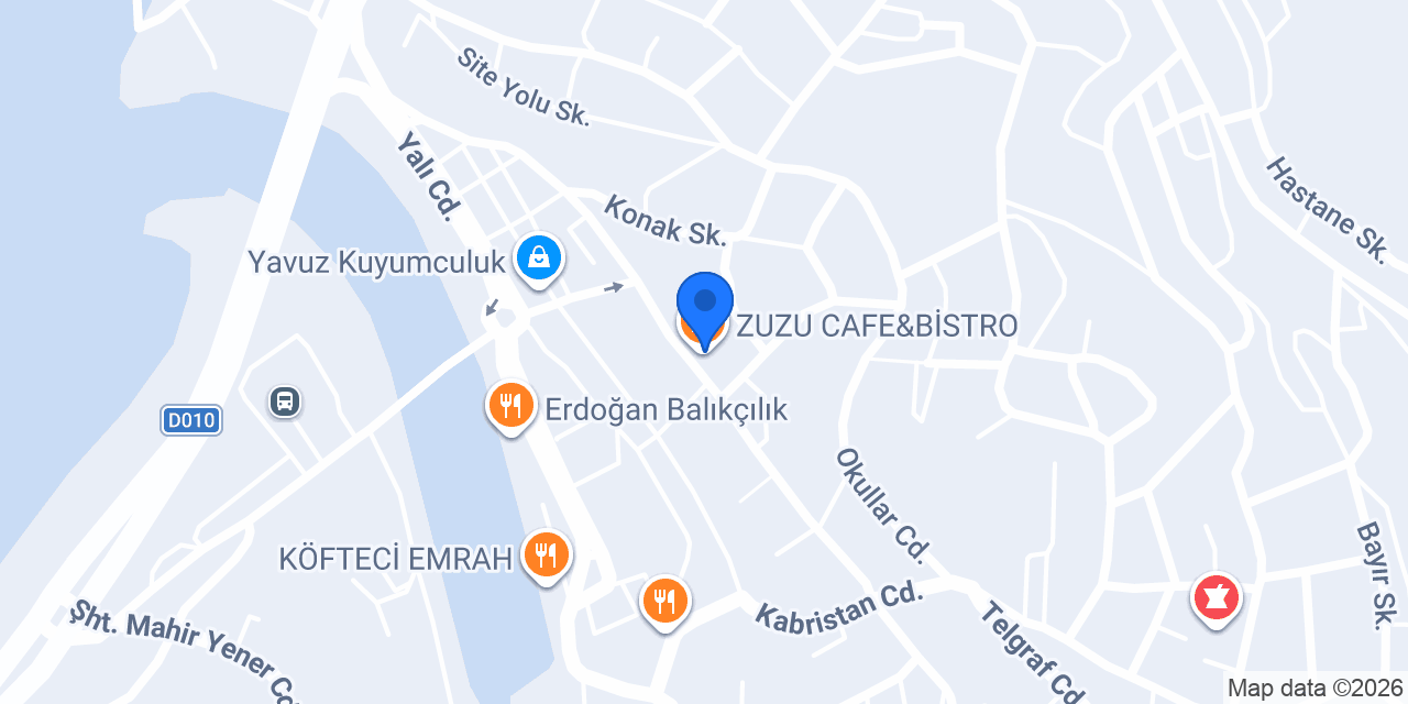 ZUZU CAFE&BİSTRO konumu