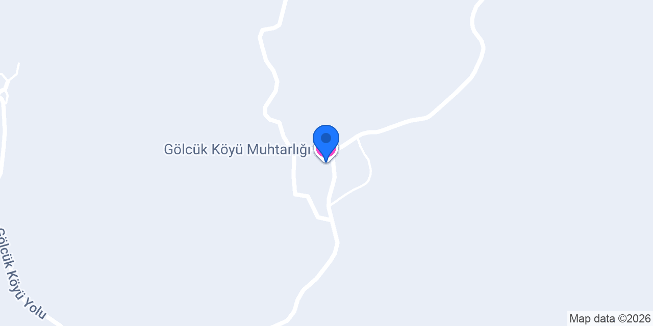 Gölcük Köyü Muhtarlığı konumu