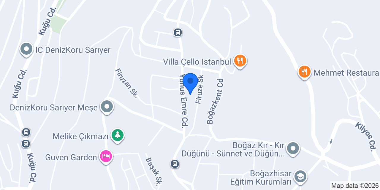 sariyer ilknur peyzaj konumu