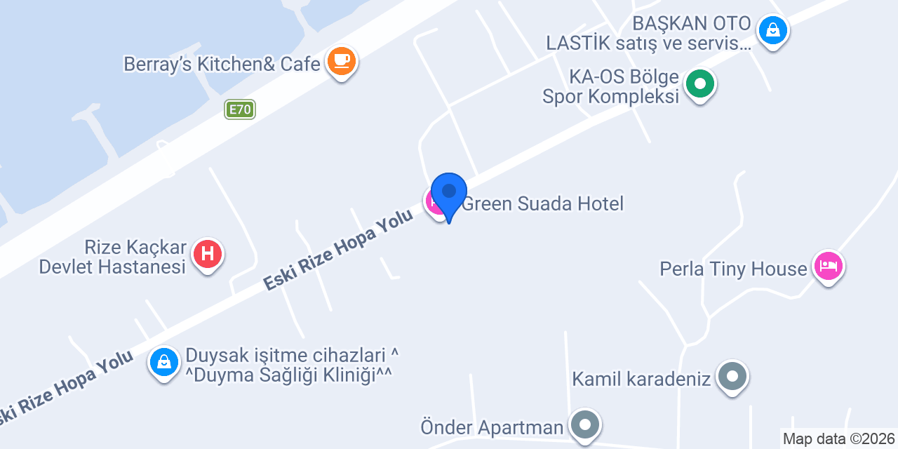 Kibar Pide Sarayı konumu