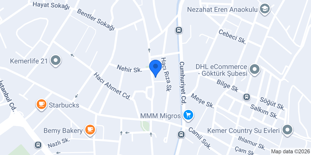 Oksijen Eczanesi konumu