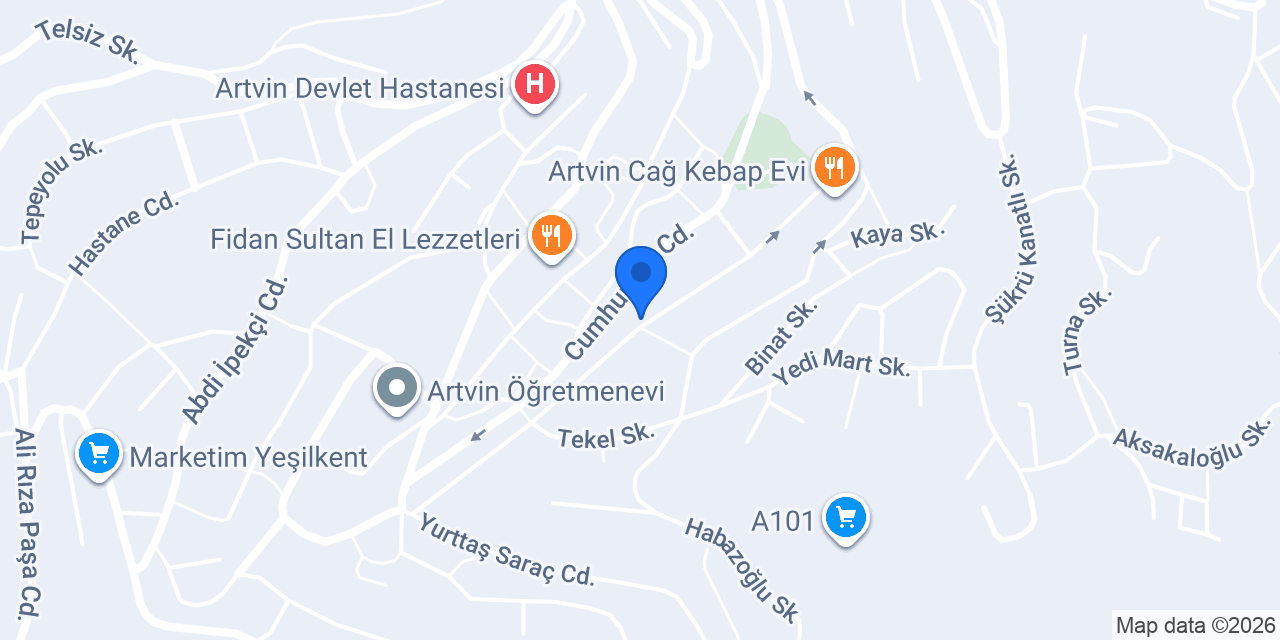 SOOT MİMARLIK konumu