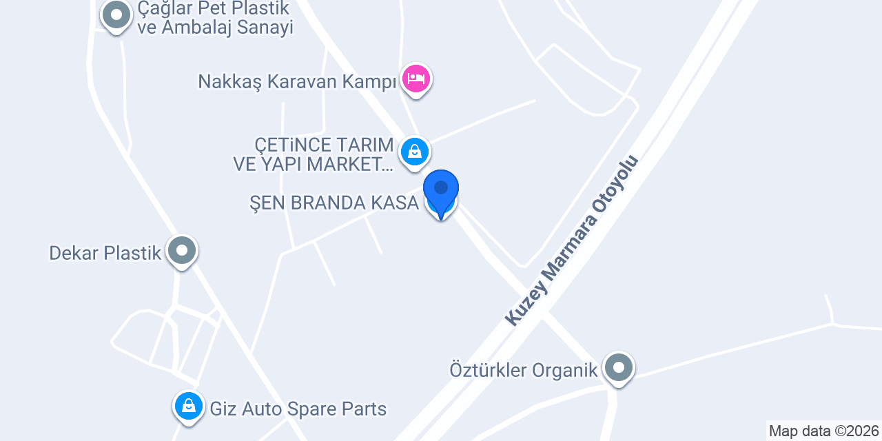 ŞEN BRANDA KASA konumu