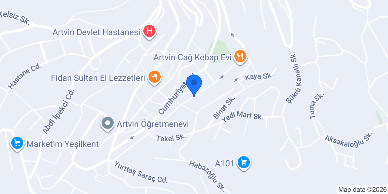 Coşkun Sigorta konumu