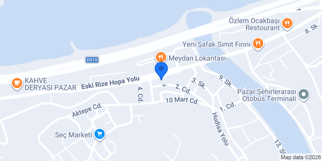 Lezzet Durağı Restoran konumu