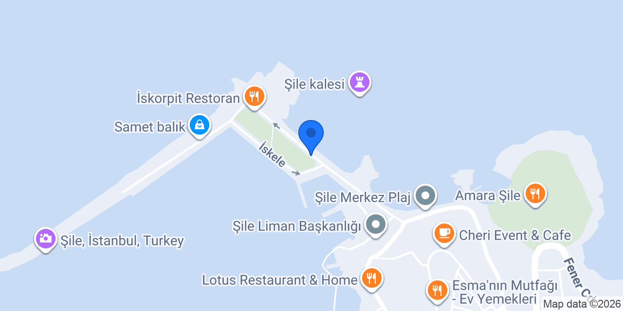 Liman Cafe - ŞİLE konumu