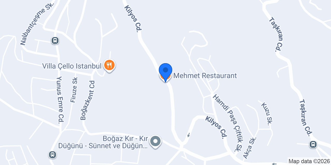 Mehmet Restaurant konumu