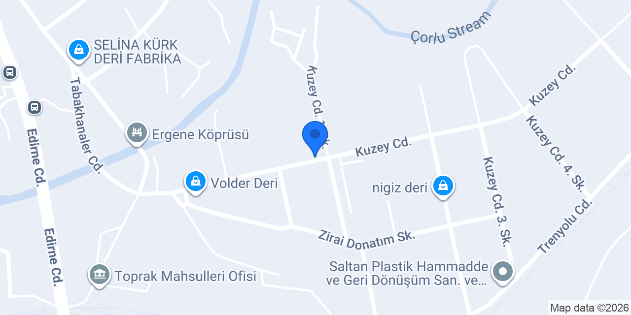 Erdoğan Deri - Fabrika konumu
