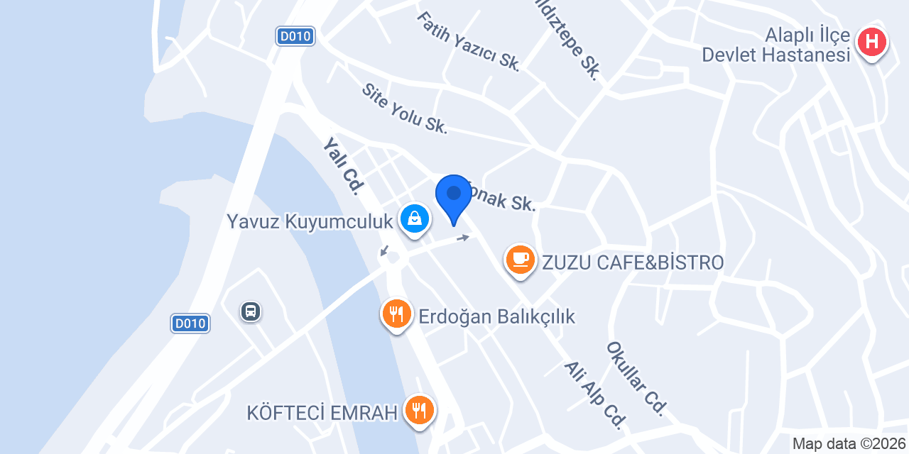 Güven Otomotiv konumu