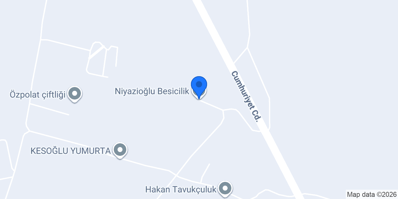 Niyazioğlu Besicilik konumu