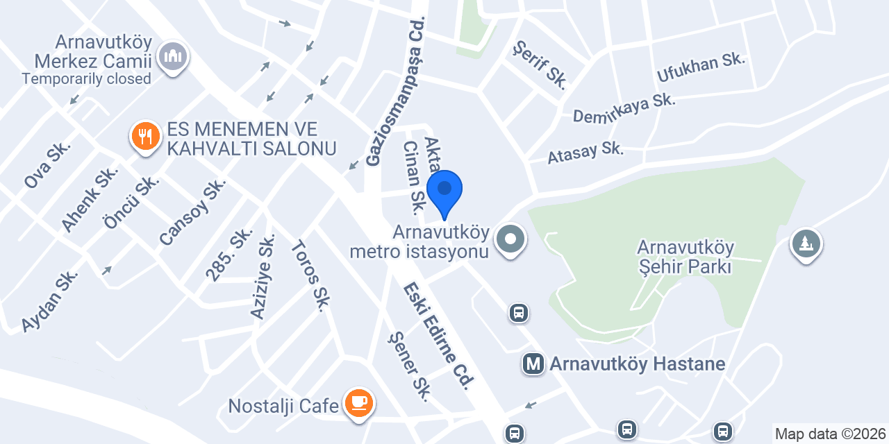 GLOB COFFEE ARNAVUTKÖY konumu