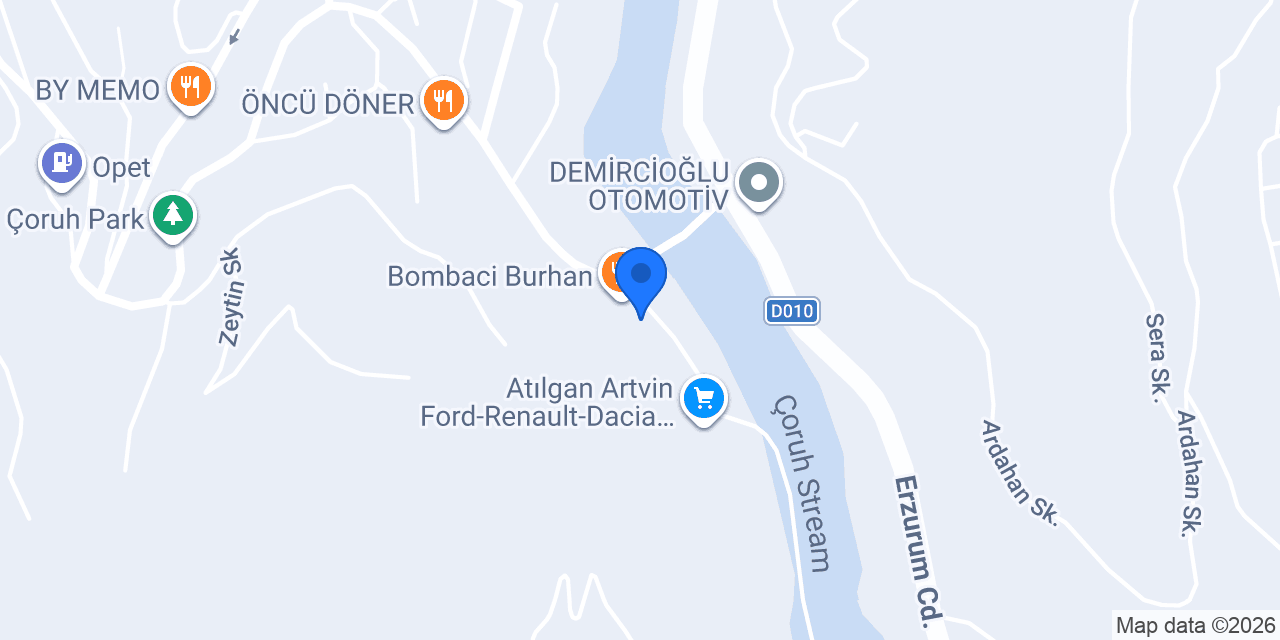 Kepçe Restoran konumu