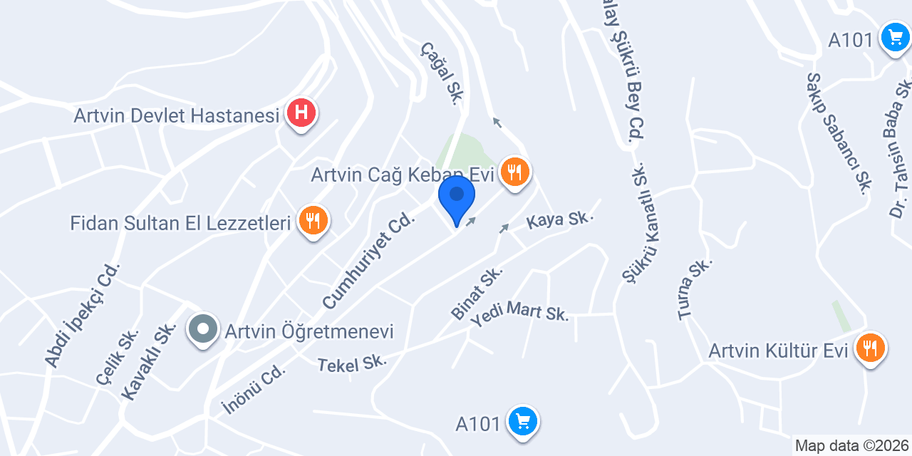 1.Cadde Çorbacısı konumu