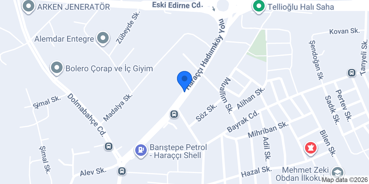 Cem Paslanmaz Çelik Evye konumu