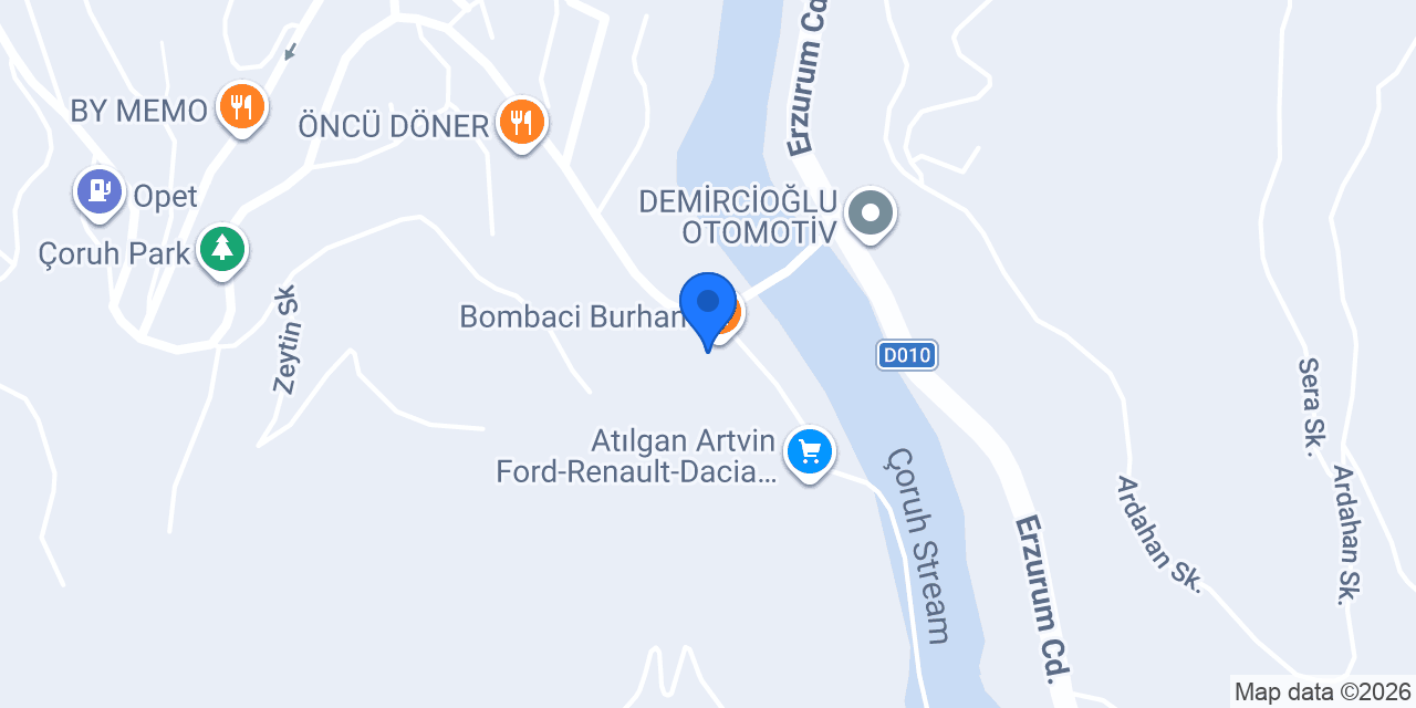 Bombaci Burhan konumu